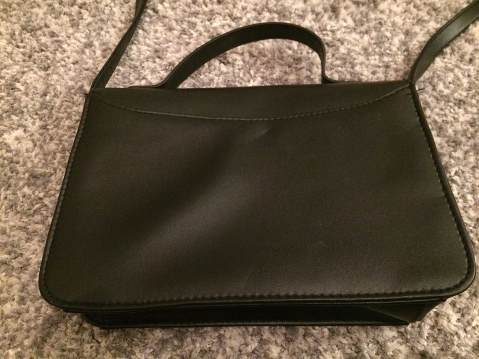 Women’s Black Satchel Handbag Small - Image 3 of 4