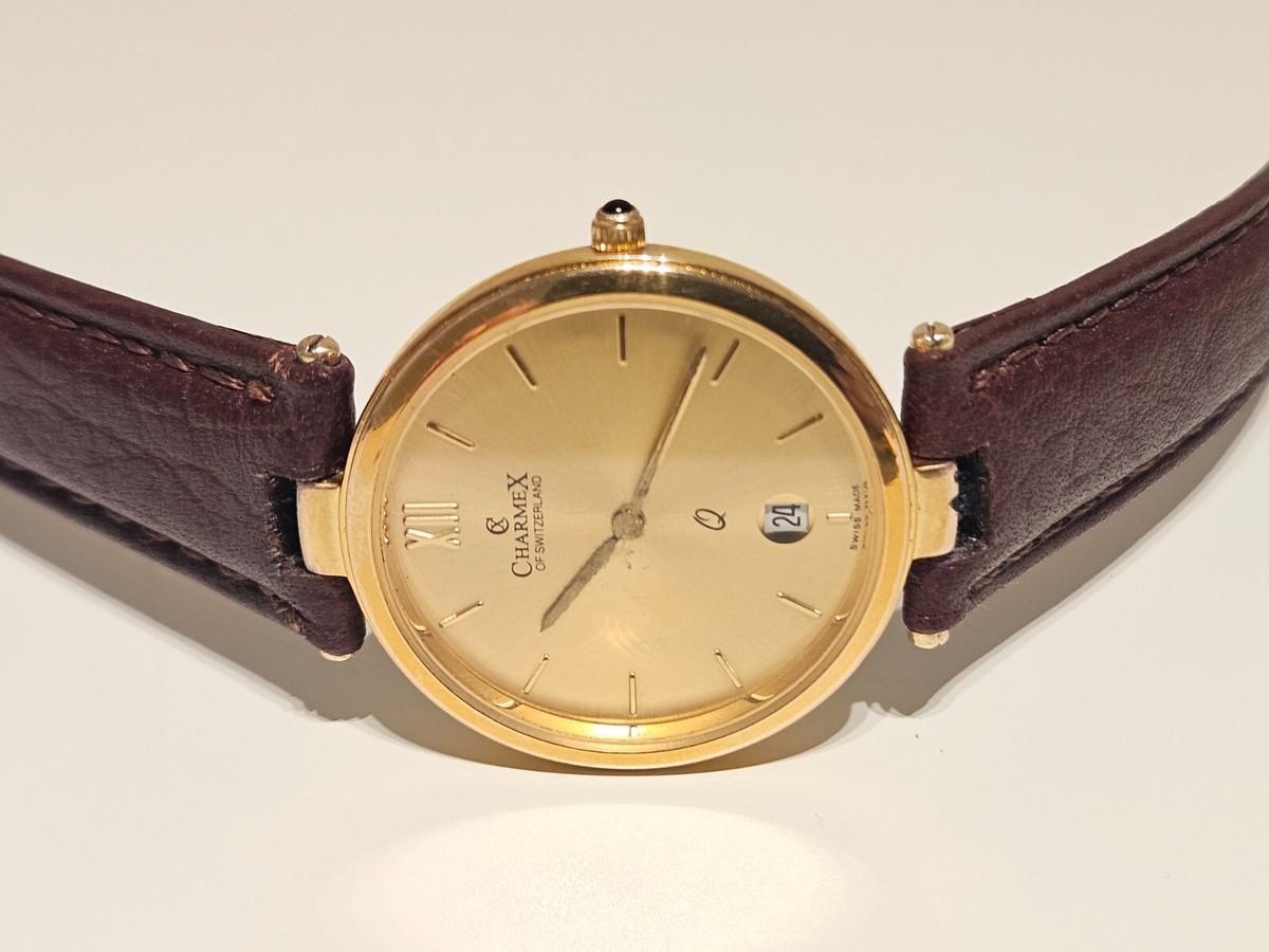 Chander 時計　Quarts swiss made Vintage Xavier Quartz Men's Watch Masterpiece Diamond Swiss