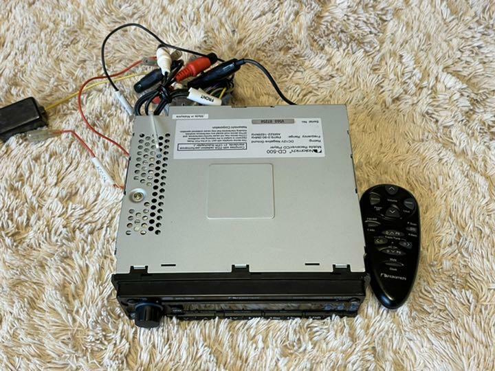 ナカミチNakamichi CD－500 ナカミチ、同社初のMP3/WMA対応カー用CDレシーバ