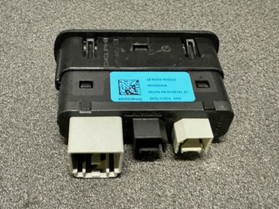 2015-2016 Dodge Charger Challenger Mopar SD USB Aux Media Hub