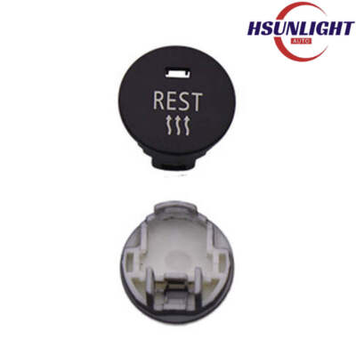 Hot Central Control A/C Panel REST Switch Button Knob Cover For BMW E60/63/64 5'