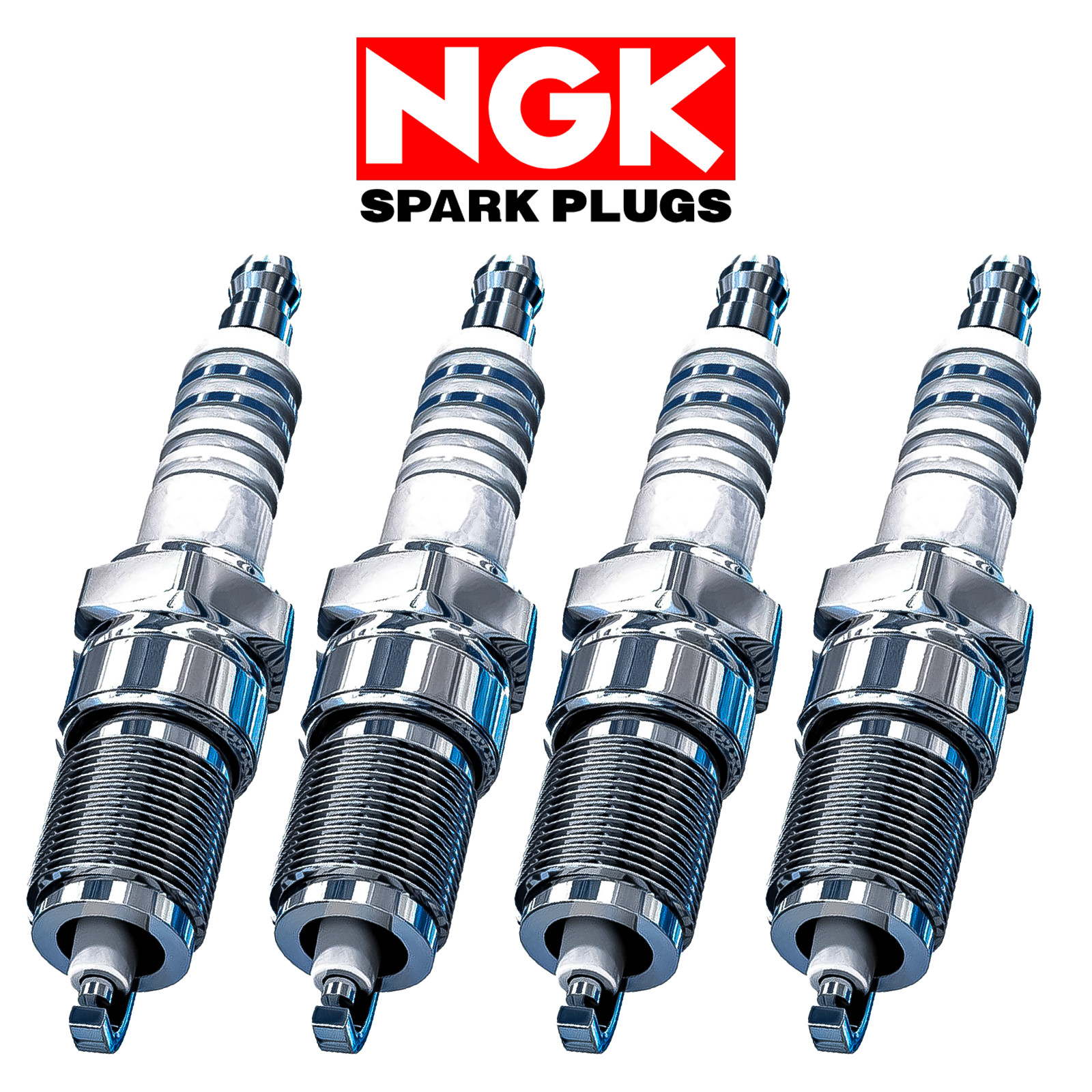 4 Original NGK Candles For Fiat 500 Punto Panda Alfa Mito 1.2 1.4 Petrol / LPG