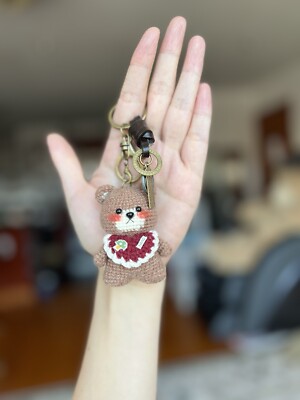 handmade crochet stuffed animals bear