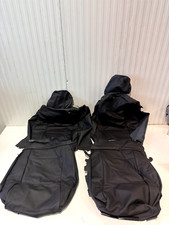 Rivestimento sedili e pannelli porta in pelle nera originale nero BMW E60