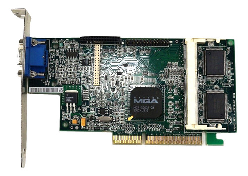 Matrox Millennium 5064-9191 G 250+ Mila/8/OE5 Passive AGP VGA Graphics Card