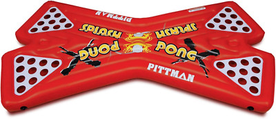 Inflatable Floating Beer Pong Table Water Pool Toy Outdoor Game 2 or 4 People