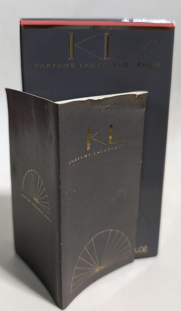 KL by Karl Lagerfeld Eau de Toilette 60ml / 2oz splash vintage