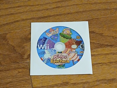 Kirbys Epic Yarn - Nintendo Wii-Disc only, Tested, Working 