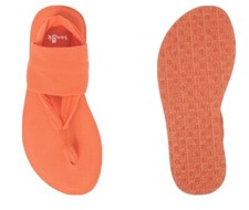 NWT Sanuk Women's Yoga Sling 2 Spectrum - Women's Sandal Nasturtium - 6