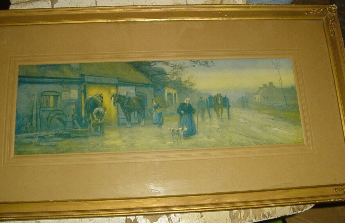 A. Fox Philadelphia Print . Copyright 1908 Blacksmith Village