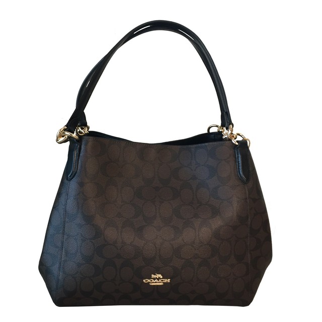 Coach Hallie Shoulder Bag Pink Images