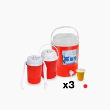 DISPENSER ACQUA SET 3 CAPACITÀ 7,5LT - 2,4LT - 1,25LT