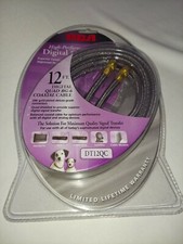 RCA DT12QC 12' High -Performance Digital Cable Combination Audio/s-VHS Cable
