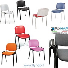 SEDIA SEDIE UFFICIO ATTESA RIUNIONI CONFERENZE VENERE NUOVA COLORI VARI