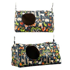 Parrot Warm House Bird Sleeping Bed Bird Hanging Hammock Winter Warm Bird Nest