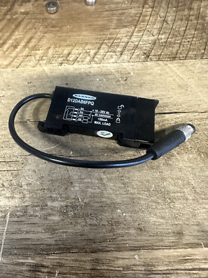Banner  D12DAB6FPQ  Fiber  Sensor Input  Shipped by Priority Mail