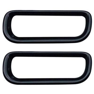 2x Car Warning Light Frame Warning Lamps Switch Cover Bezel f3540-