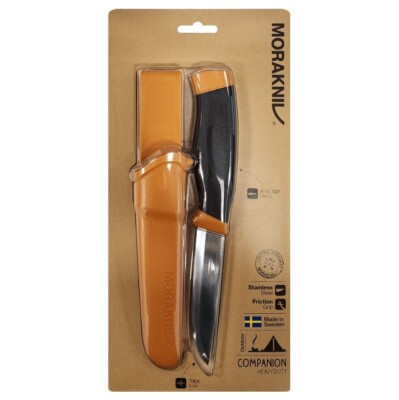 *1-Set* Morakniv Companion Heavy Duty Stainless Steel 8.8  Knife Orange 13259