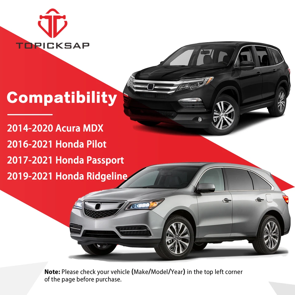 2Pcs Front Lower Control Arm w/ Ball Joint For 2016-2021 Honda Pilot 14-20 MDX - Image 2 of 4