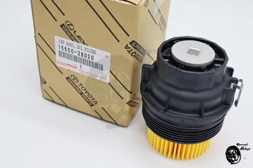 Tapa de carcasa de filtro de aceite original Toyota FJ CRUISER LEXUS LS460 OEM 15650-38020 nueva Foto 4 de 4