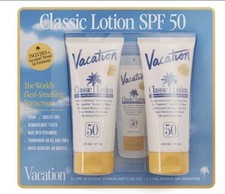 Vacation Classic Lotion Broad Spectrum SPF 50 Pack of 2 each 6 fl oz Each 3.30 per gallon
