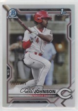 2021 Bowman Chrome Prospects Refractor 283/499 Ivan Johnson #BCP-149 ng3