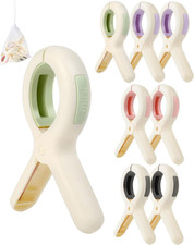 Large Beach Towel Clips 8-Pack - Heavy Duty Spring Clamps for Sand, Wind, Poo...