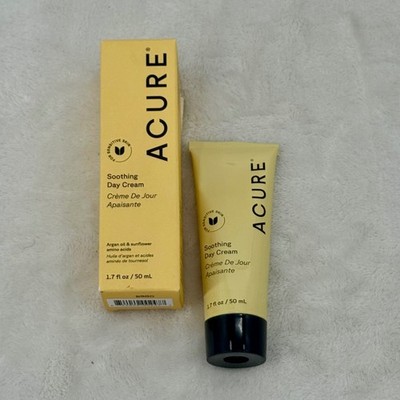 Acure Soothing Day Cream for Sensitive Skin Argan Oil & Chamomile 1.7oz 50ml NEW
