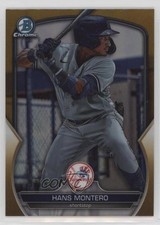 2023 Bowman Draft Chrome Gold Refractor 37/50 Hans Montero #BDC-12 0w3