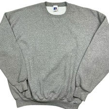 Vintage 90s Russell Athletic classic gray crewneck sweatshirt XXL