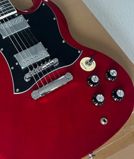 Custom Shop Angus Young Red Electric Guitar - Chrome hardware - Fast shipping