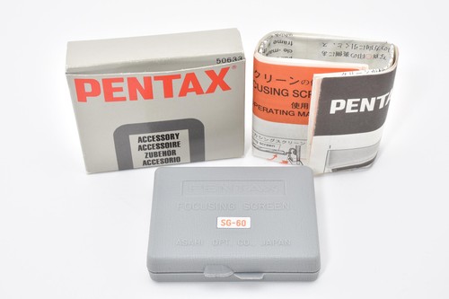 [Unused w/box] Pentax Focusing Screen SG-60 From JAPAN