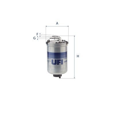 UFI Kraftstofffilter 24.022.00 FüR Seat Skoda VW-image