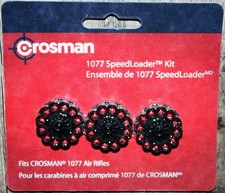 Crosman SPEEDLOADER KIT. Three-12 Shot Pellet Clips for 1077. 12RD 0413B510. NEW
