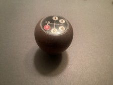 Vintage Gear Shift Knob 4 Speed Manual Transmission Wood
