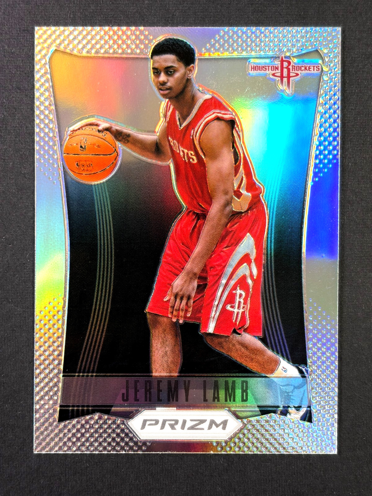 2012-13 Panini Prizm Jeremy Lamb #241 Silver Prizm RC First Year Prizm Rockets