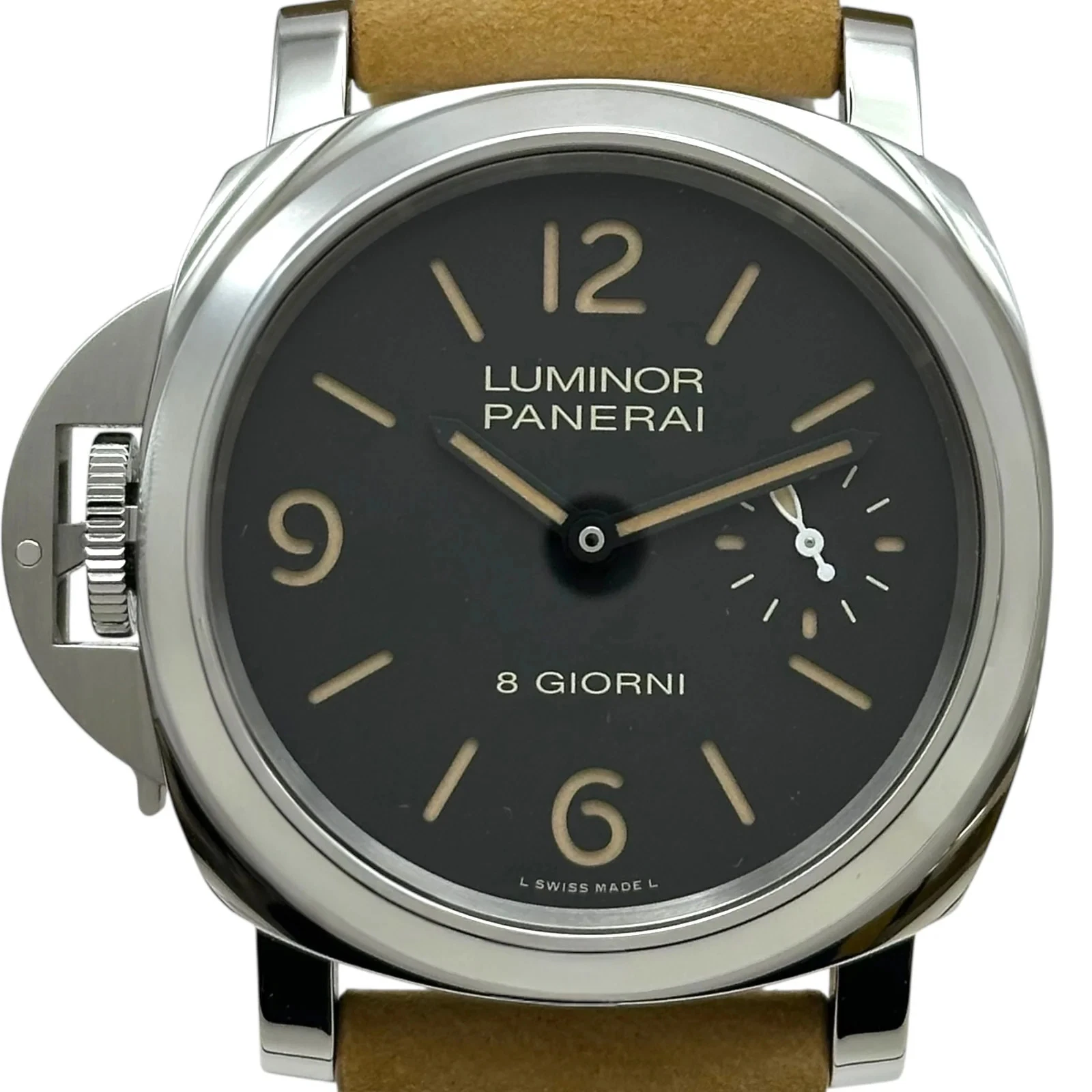 Panerai — PANERAI Luminor PAM01655 44mm SS Black Dial Mechanical (Manual) 2025 #OKW883