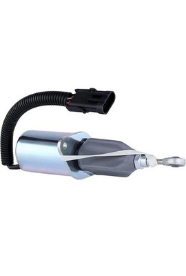 RAREELECTRICAL New 12 Volt Shut Down Solenoid Compatible With Cummins 4B 6B 6C