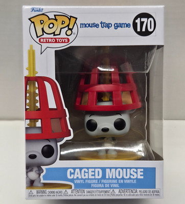 CAGED MOUSE Mouse Trap Game Funko POP! Retro Toys #170 Collectible Vinyl Figure