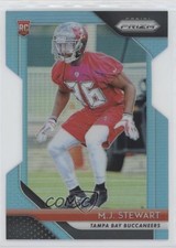 2018 Panini Prizm Rookie Light Blue Prizm 197/199 MJ Stewart #256 1q0b