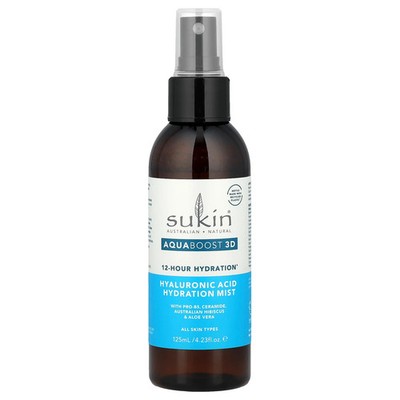 AquaBoost 3D, Hyaluronic Acid Hydration Mist, All Skin Types, 4.23 fl oz (125