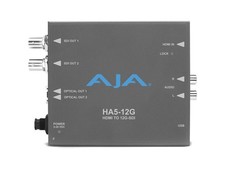 AJA HA5-12G-R0 HDMI to 12G-SDI Converter 4K 60p Dual 12G-SDI
