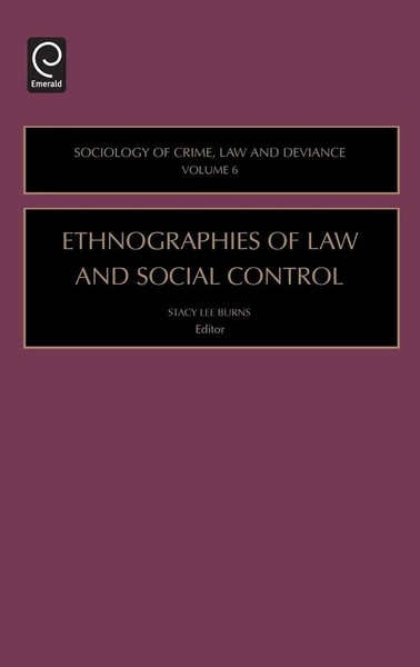Stacy Lee Burns | Ethnographies Of Law And Social Control | Buch | Englisch-image