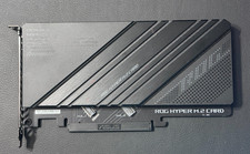 ASUS ROG HYPER M.2 PCIe Card - Gen5 PCIe Ready 2 x M.2 Expansion 