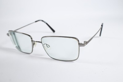 Flexon Brille H6058 Herren Silber Vollrand Metall Eyewear Brille Brillengestell 54mm