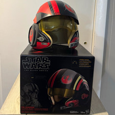 Hasbro Star Wars Black Series Poe Dameron Electronic Surround Sound Helmet