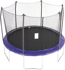 HOT DEAL Skywalker 12 Foot Round Trampoline with Net