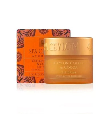SPA CEYLON Ceylon Coffee & Cocoa Lip Balm (10g) Free Shipping World Wide.