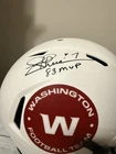 Joe Theismann 83 MVP Washington  Full Size Authentic Autographed Helmet Beckett