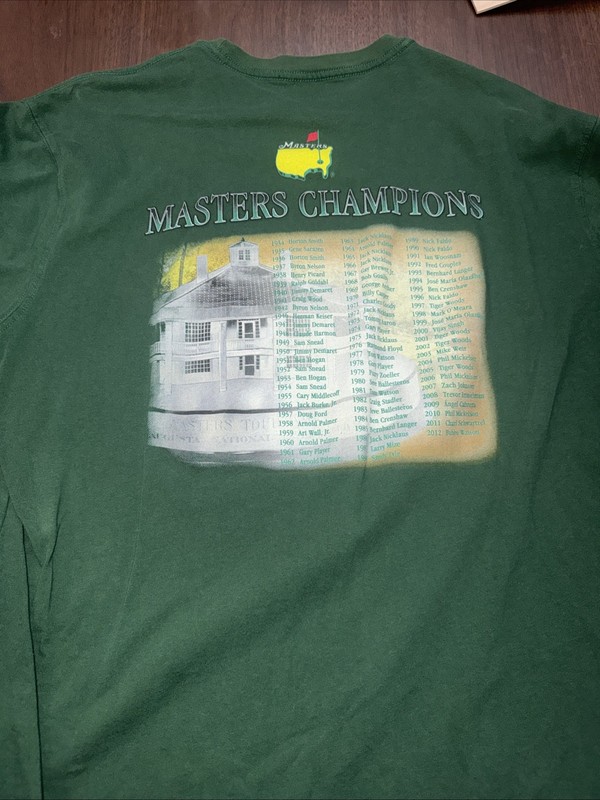 Masters Champions T-Shirt XL 2013